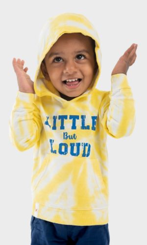 Tie & Dye Hoodie - Yellow